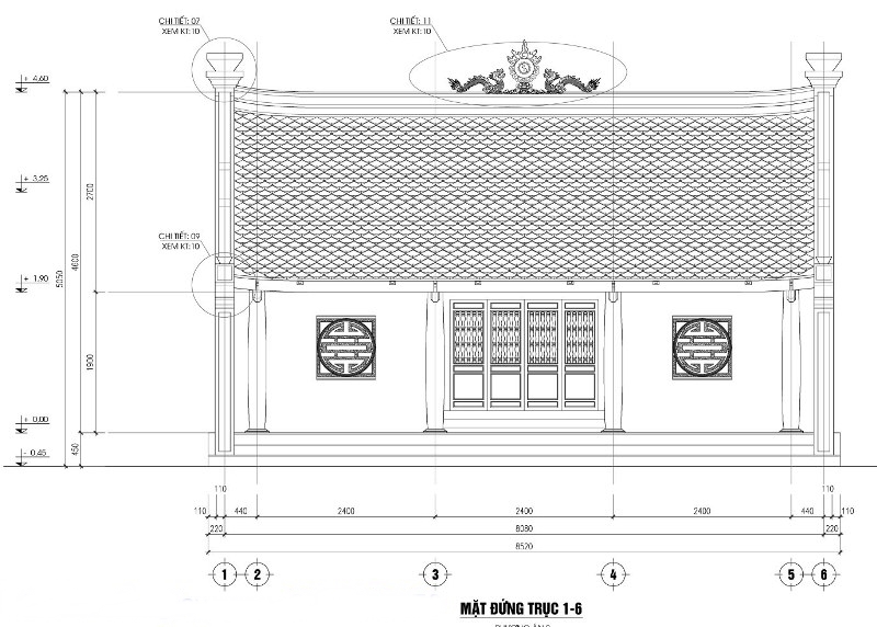 Những tiêu chuẩn về bản vẽ nhà thờ họ